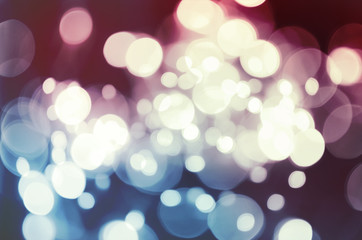 Obraz premium Abstract circular bokeh background of Christmaslight