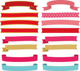 Obraz premium ファンシーなリボンの素材