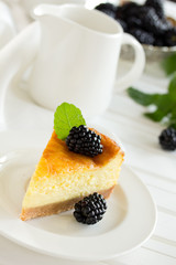 Classic cheesecake.