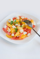 Fruit and vegetable salad