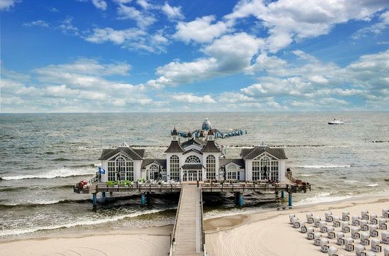 Deutschland / R&uuml;gen / Seebr&uuml;cke Sellin
