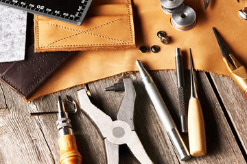 Leather crafting tools