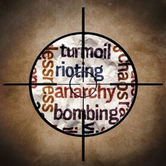 Rioting anarchy bombing