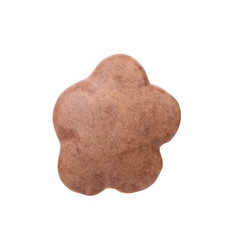 Chocolate meringue in the form of a flower.
