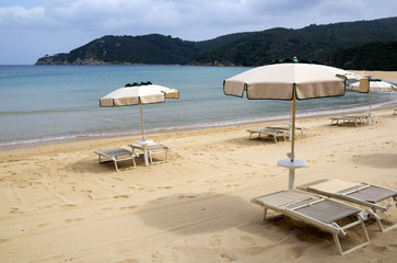 Down at the beach