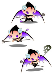 悪魔のイラスト