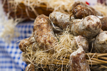 Homemade Italian sausages