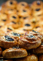 Prune Danish in Bakery Case