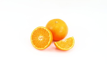 orange isolated on white background