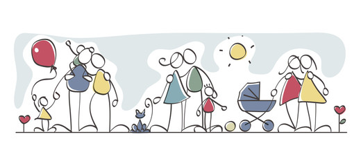 Funny families: gay, lesbian and straight