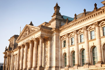 Berlin landmark - the Reichstag building