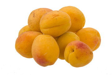 Ripe apricots