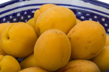 Ripe apricots
