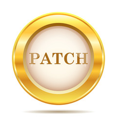 Golden shiny icon