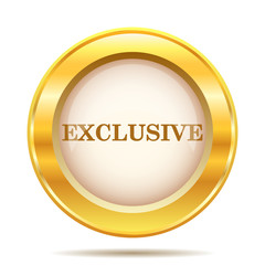 Golden shiny icon