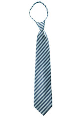 Stripe necktie isolate