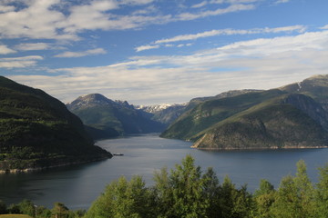 Fototapeta na wymiar Fjordlandschaft