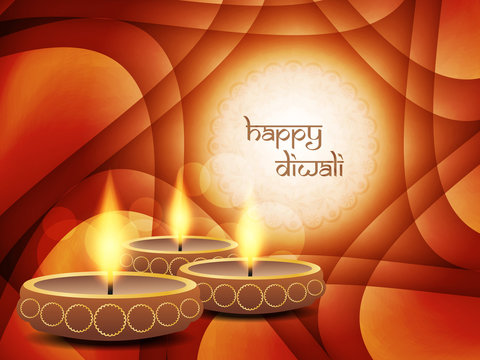 elegant background design for diwali festival