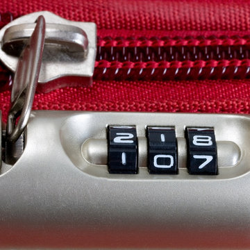 Lock password number in bag