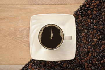 Kaffee Uhr