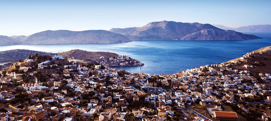 Beautiful coastal city