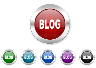 blog icon set