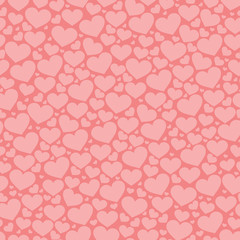 Abstract pattern with hearts