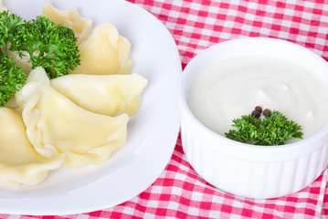 dumplings, vareniks