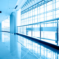 glass corridor