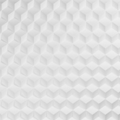 Abstract 3d background with cubes. Monochrome geometric pattern