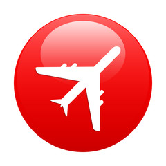 bouton internet avion icon