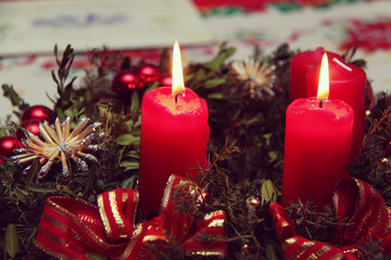 Advent wreath