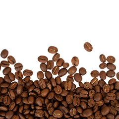 Naklejka premium Coffee beans