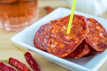 Chorizo spanische Wurstspezialität
