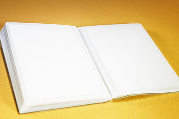 Photo Album with copy space