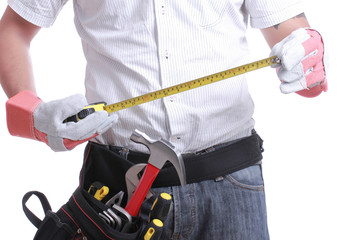 worker holding tool