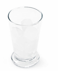 glass of ice