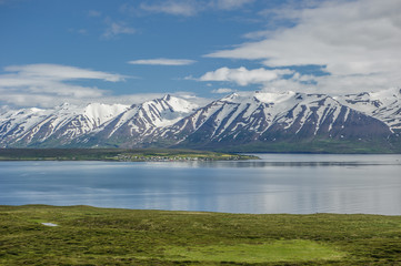 Eyjafjordur fjord, Iceland