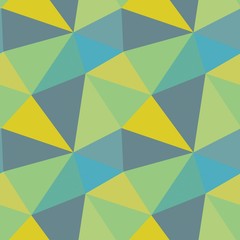 Seamless polygon triangle  pattern