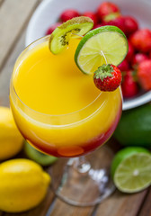 fruity cocktail