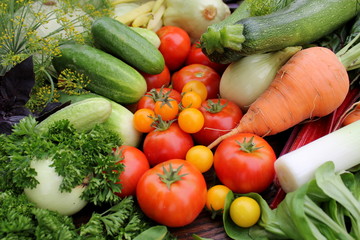 fresh vegetables