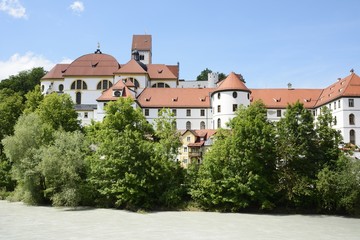 Fototapeta na wymiar Monastery in Fuessen