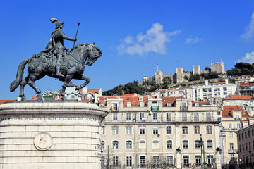 Praca da Figueira, Lisbon, Portugal