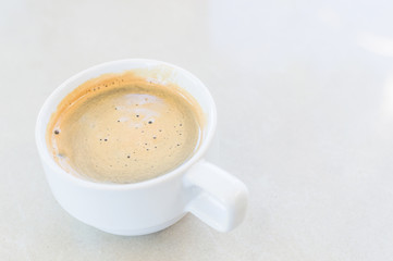 cup of coffee.