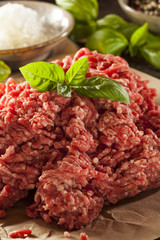 Organic Raw Grass Fed Ground Beef