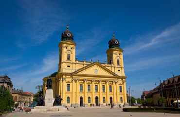 Fototapeta na wymiar Reformatów Wielki Kościół w Debreczynie, Węgry