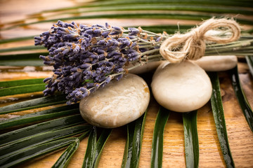 Spa stones.