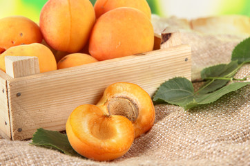 Apricots in drawer