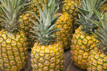 Beautiful Ripe Pineapples