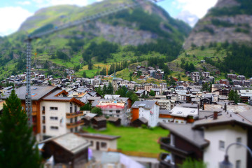 Fototapeta na wymiar Zermatt, Valais, Szwajcaria